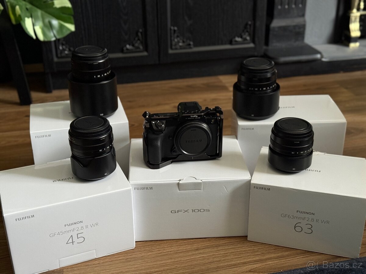 Fujifilm GFX 100S + GF objektivy