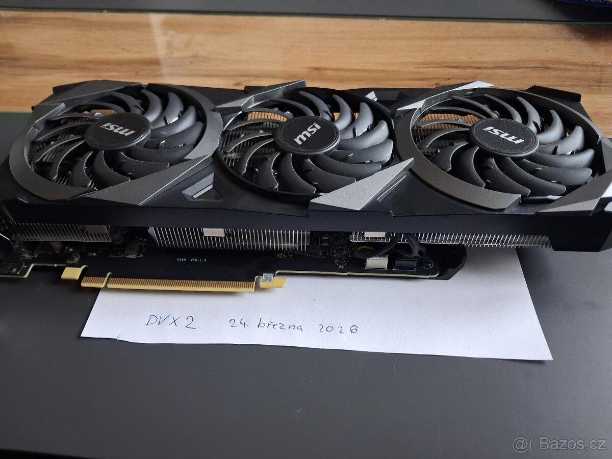 RTX 3070 MSI GeForce VENTUS 3X OC - STAV - z HAL3000