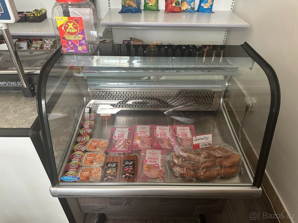 Chladici vitrína se stojanem 175L