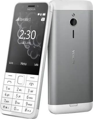 Nokia 225 stříbrná