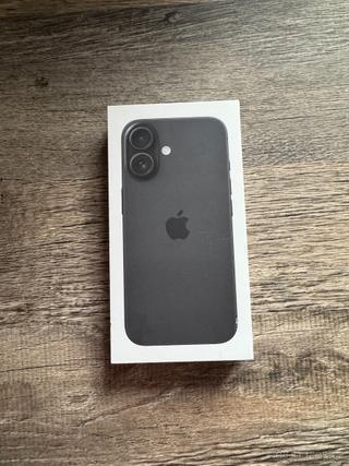 Apple iPhone 16, 128GB, černý - nerozbaleno