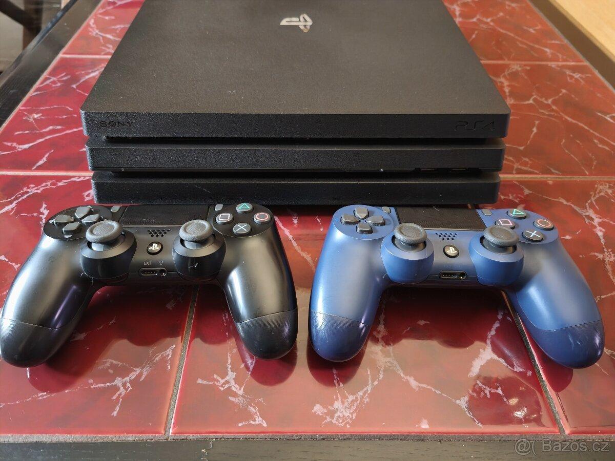 PS4 Pro 1TB SSD konzole 4K HDR, kousek