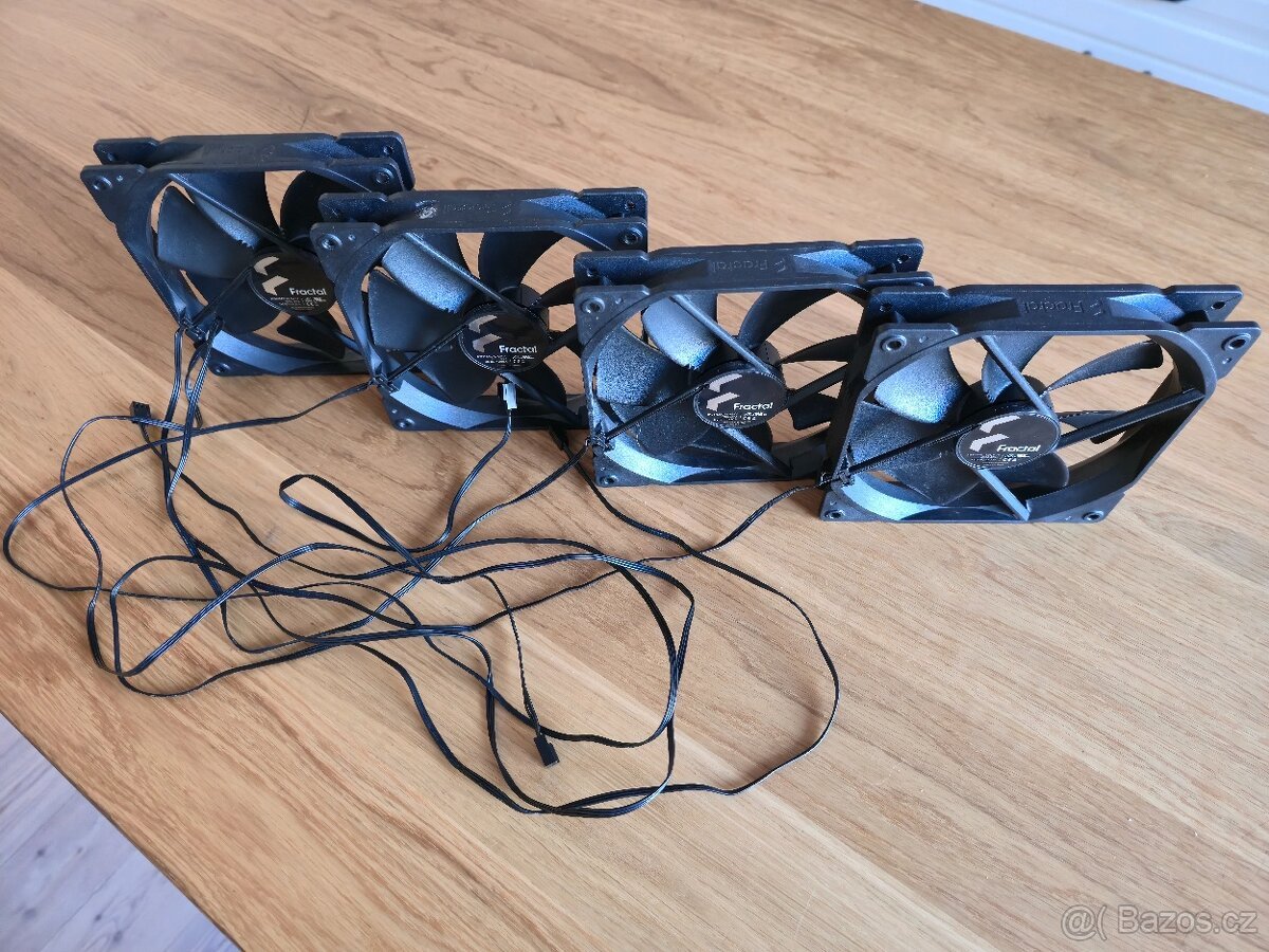 4ks - Ventilátor Fractal Dynamic X2 GP-14, 3 pin