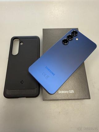 Samsung S25 128GB NAVY, ZÁNOVNÍ, záruka 3 roky