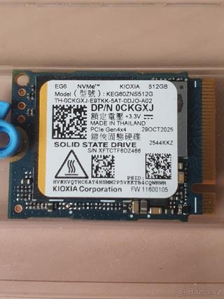 Kioxia EG6 512GB NVMe SSD