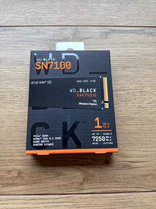 WD BLACK SN7100 1TB NVMe SSD | Nový | Záruka