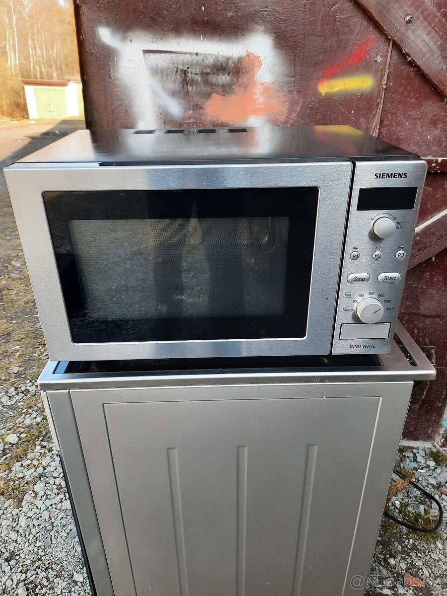 Mikrovlnná trouba Siemens nerez