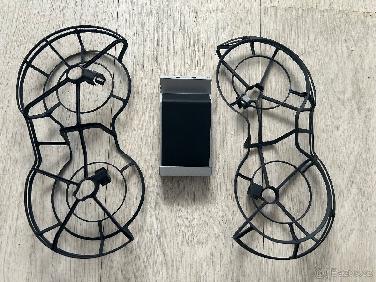 Dji příslušenství- držák tabletu a ochrana vrtuli