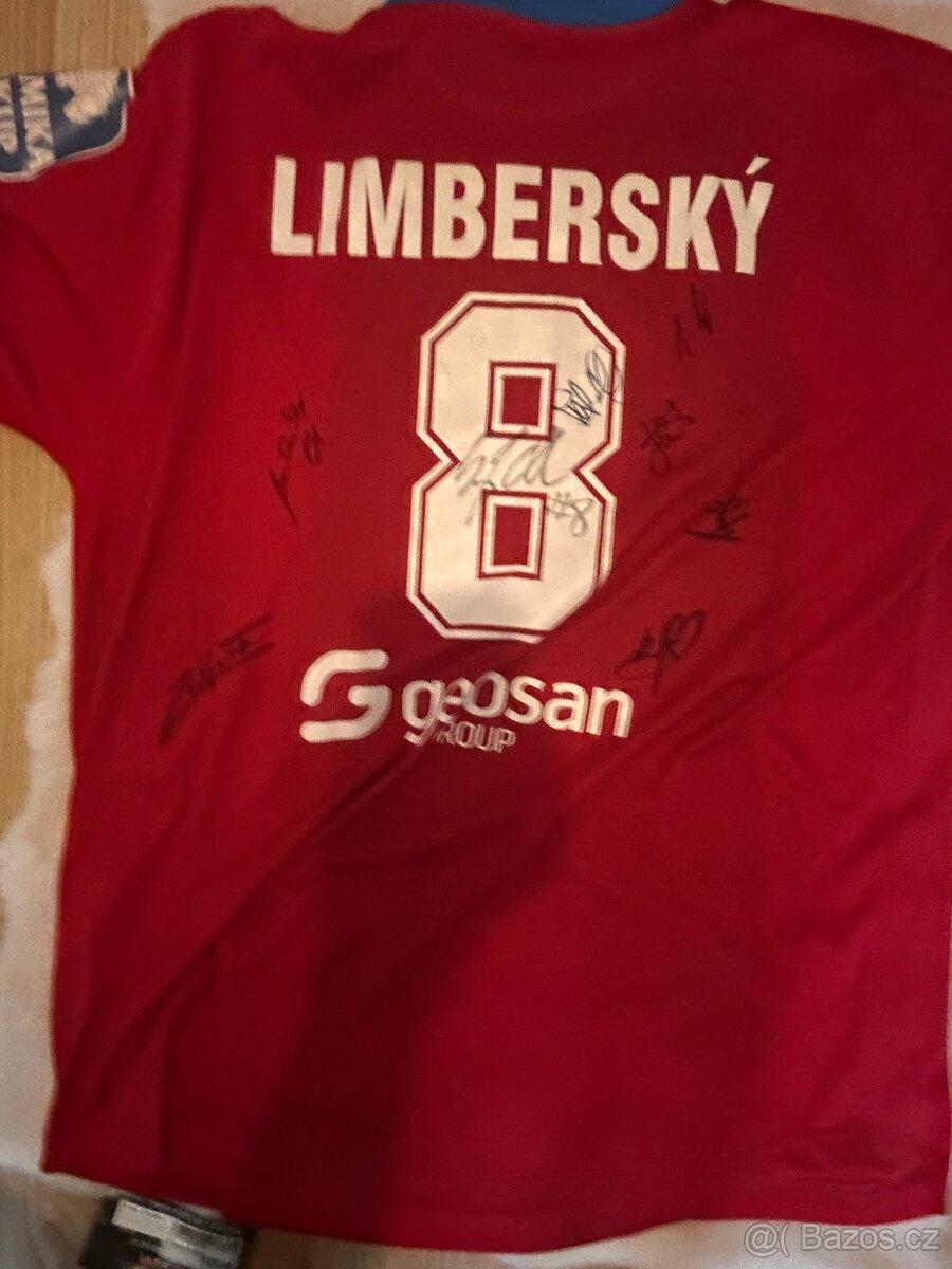 Limberský podepsaný dres