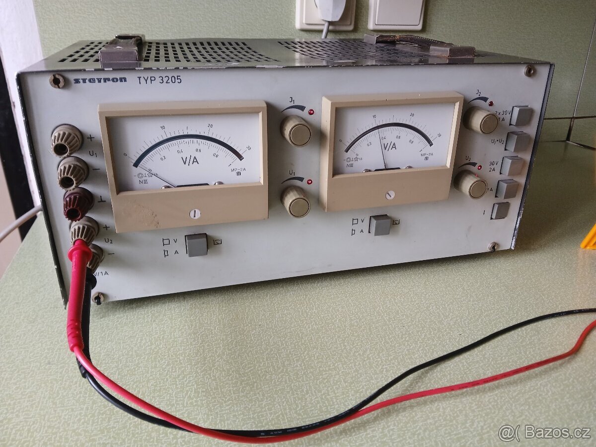 🇩🇪 STATRON - Lineární laboratorní zdroj TYP 3205 (GDR)
