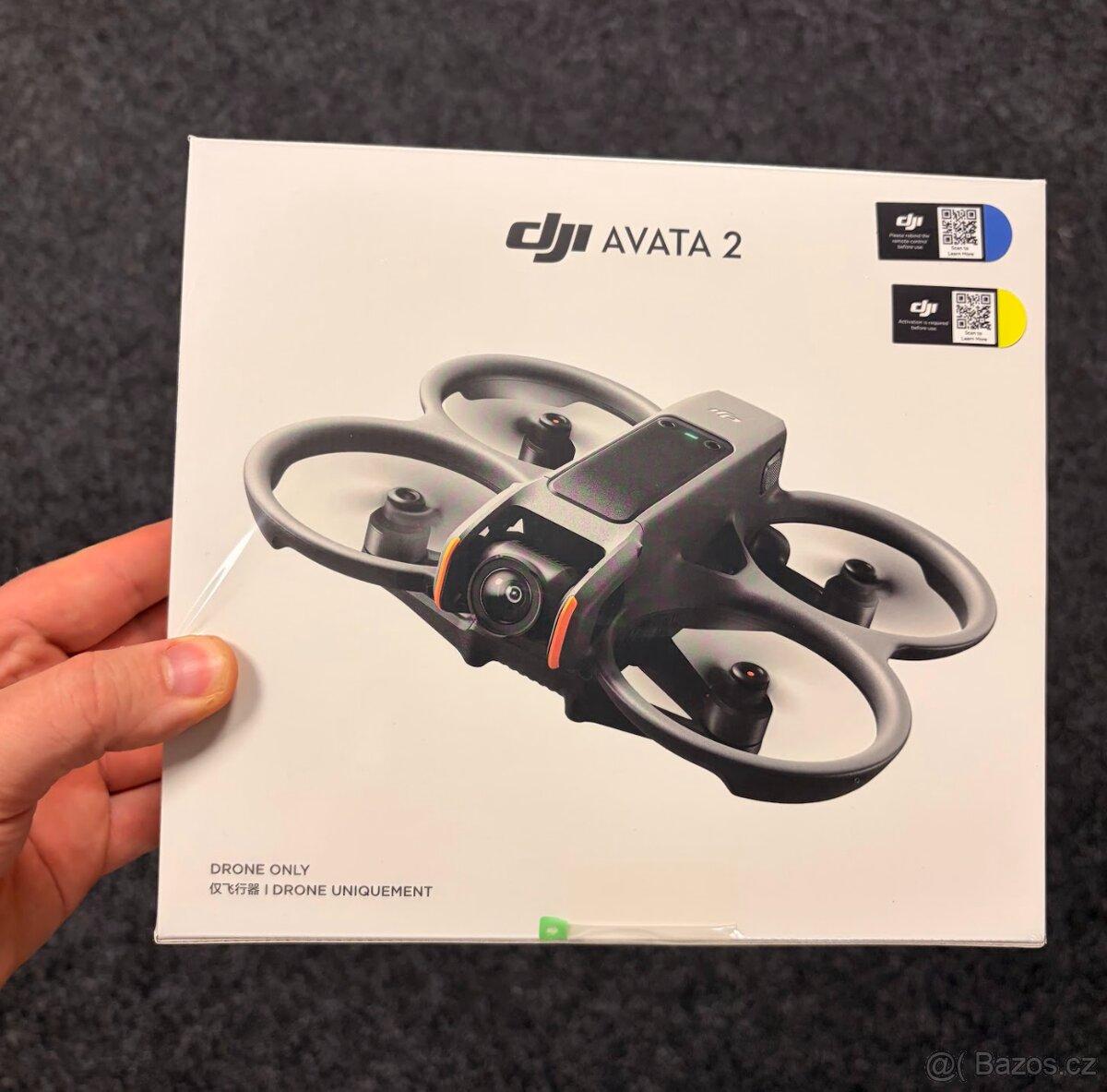 Nová DJI AVATA 2 + RC Motion 3 + 2× baterie