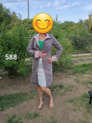 Prodám nový dámský moka kabát Figl 588