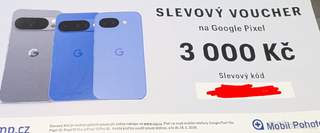 Slevový kupón 3000 na Google Pixel u mobil pohotovosti