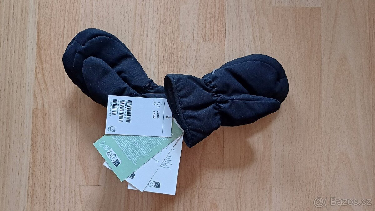 NOVÉ vodoodpudivé palčáky HM 74/80 černé