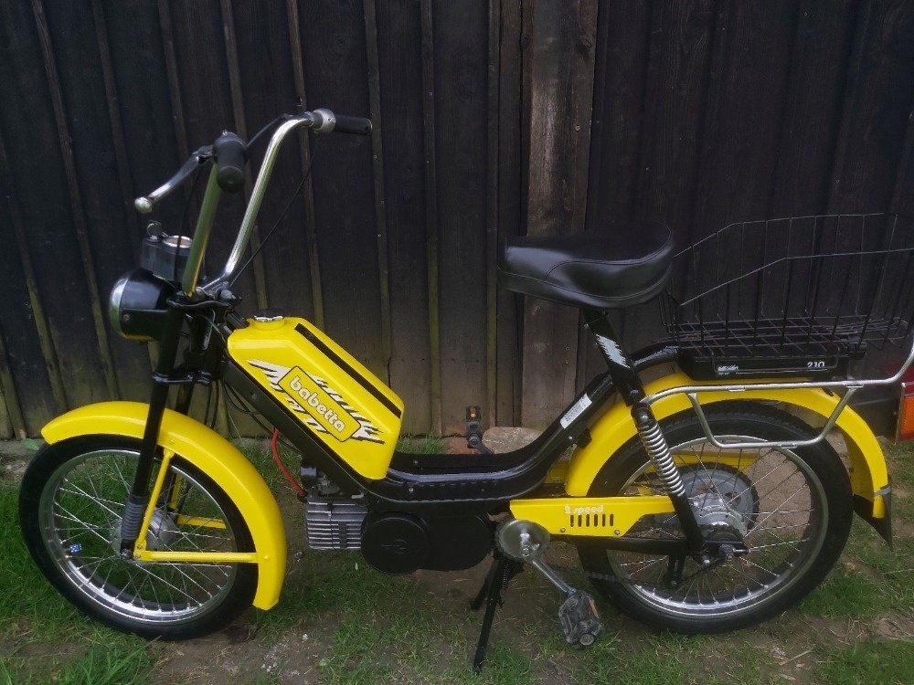 Babeta 210, kartička