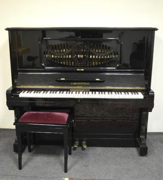 Koncertní pianino C.BECHSTEIN + židlička. ZÁRUKA.