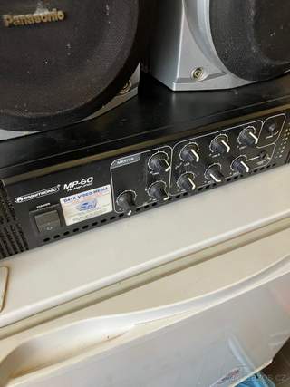 Zesilovač Omnitronic MP-60, 100V mixážní , 60W