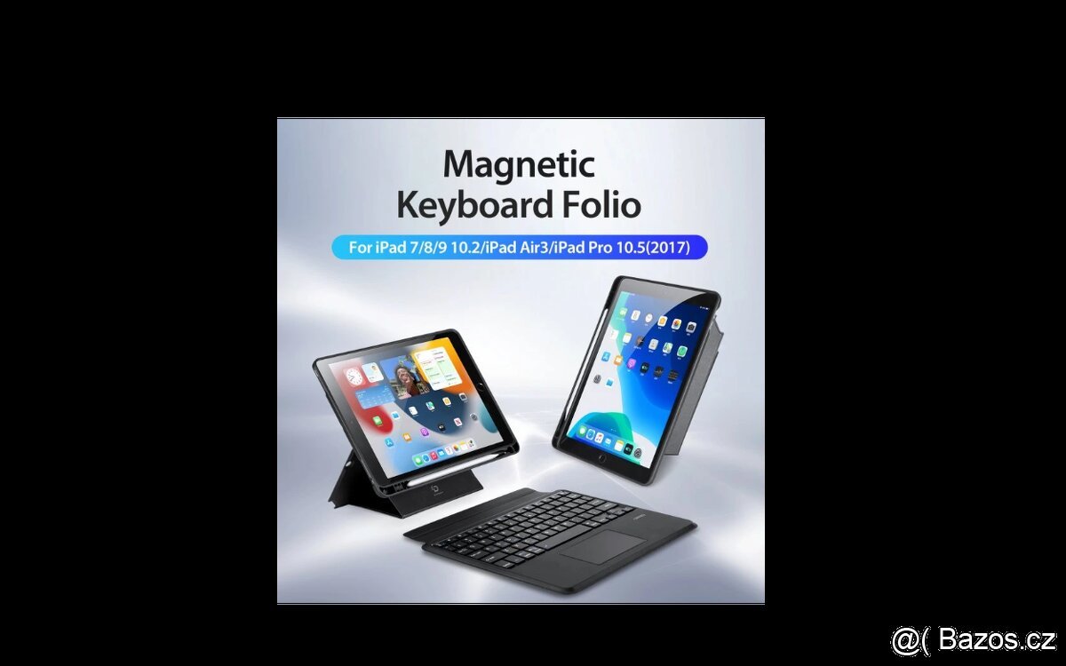 Obal + klávesnice pro tablet - NOVÉ