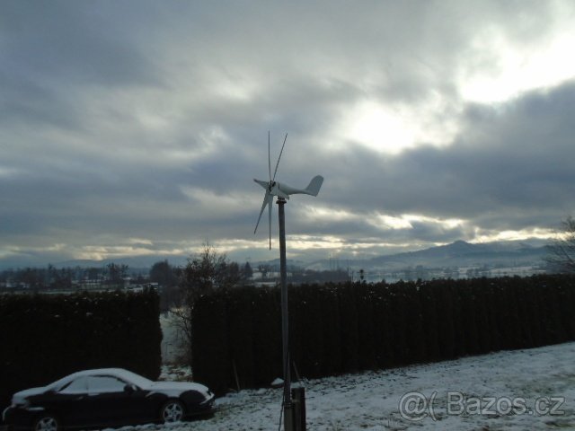 větrná elektrárna 12, 24 nebo 48V
