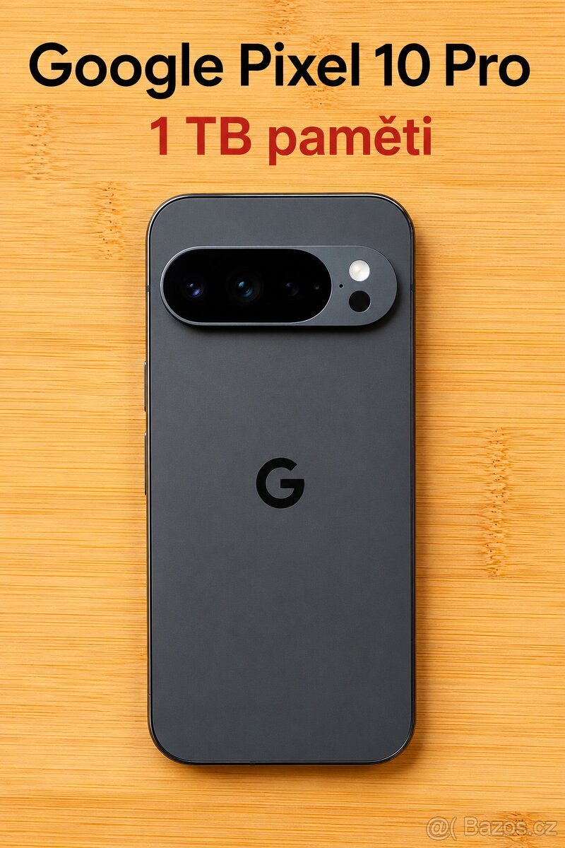 Google Pixel 10 Pro 1TB – zcela nový, nepoužitý, záruka