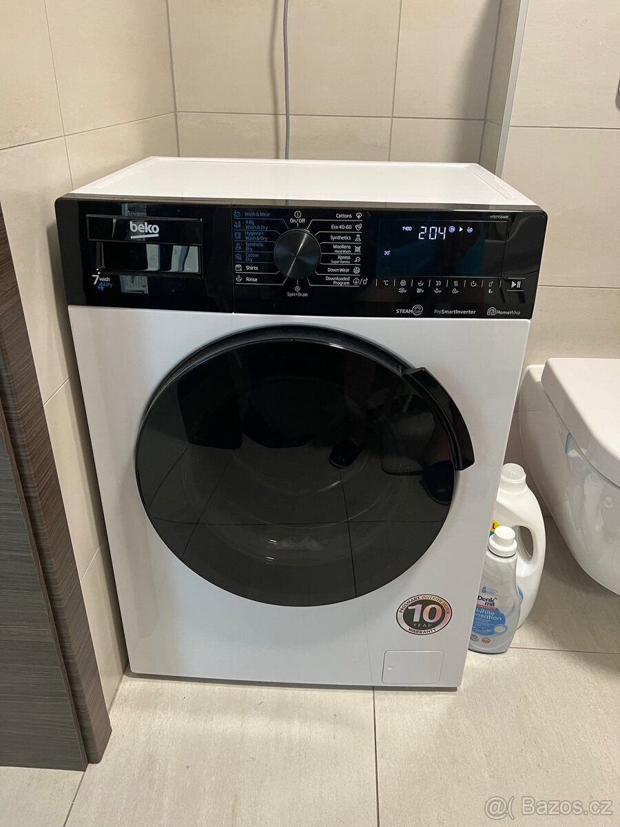 Nová Pračka se sušičkou Beko 7 kg 0,5 roku záruka