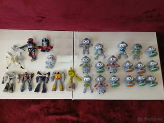 Figurky McDonald's Roboti 17ks + 9 jiných