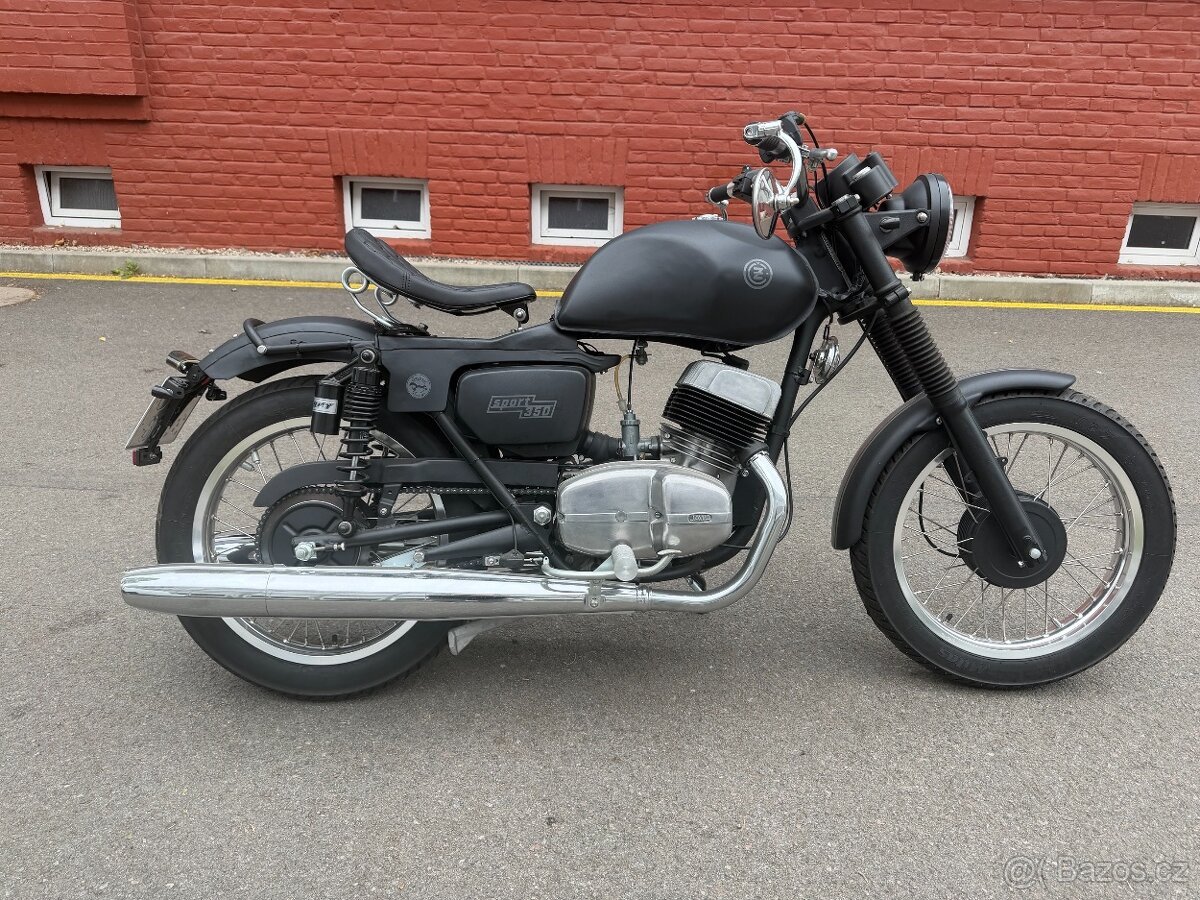 Prodám ČZ SPORT 350 model 472/4 r.v.1981 HD Bobber