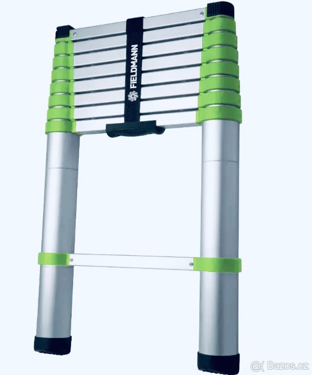FIELDMANN Žebřík teleskopický 2,6 m, 9 příček FZZ 4004