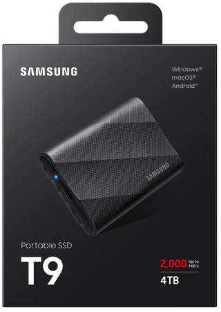 Samsung Portable SSD T9 4TB černý