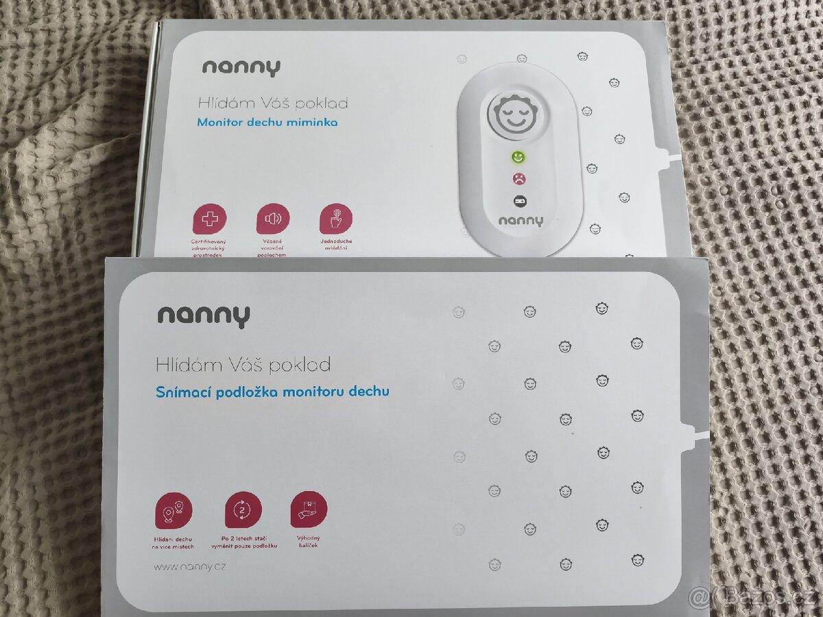 Monitor dechu, 2 podložky