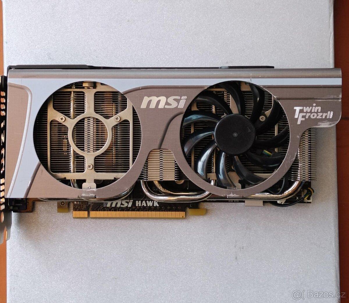 MSI GeForce GTX 560 Ti Twin Frozr II/OC – funkční – chybí ve