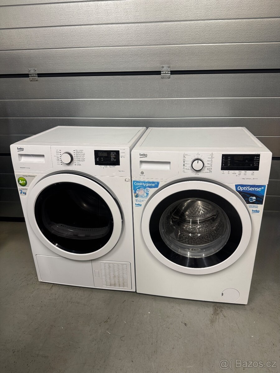 Beko pračka a sušička 9kg, A+++