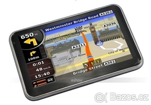 5" GPS NAVIGACE v HD, 8GB, FM, 256MB, 3D mapy- NOVÁ