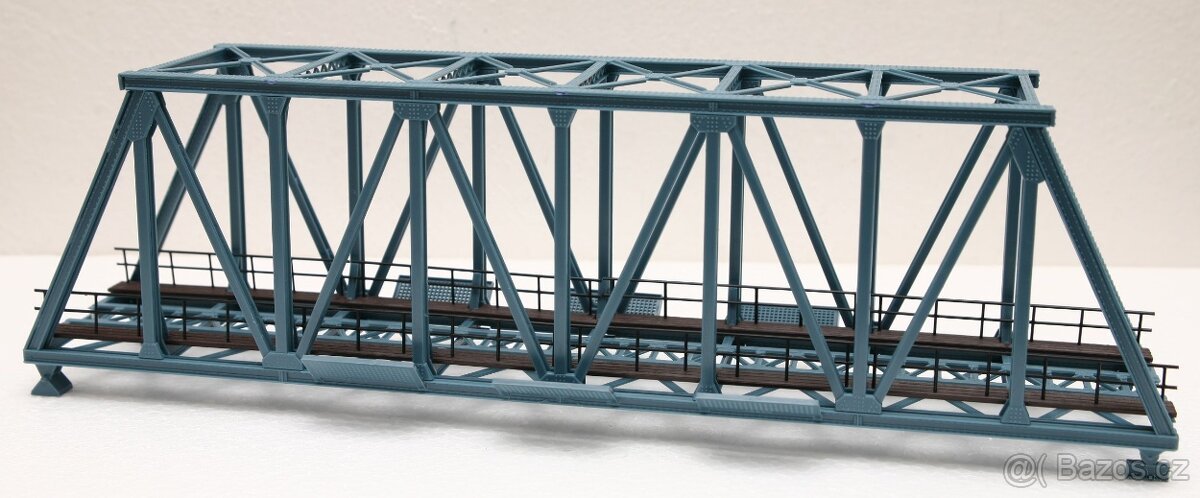 Rovný most - modelová železnice H0 (1:87)