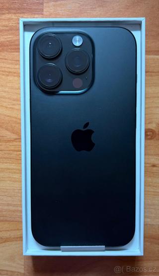 iPhone 16 PRO 256 GB Černý titan