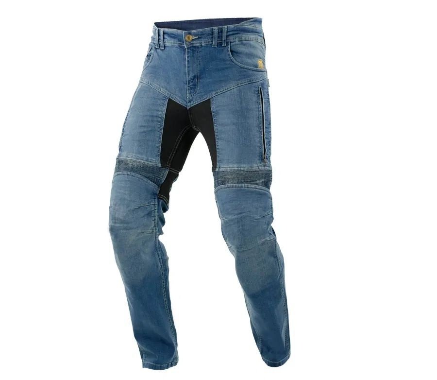 Kevlarové džíny na moto Trilobite 661 Parado blue SLIM
