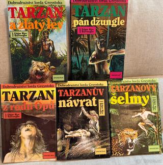 Tarzan - knihy a sešitová vydani
