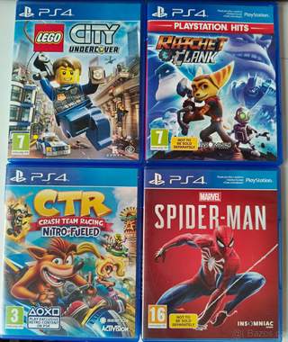 Kolekce 4 her na PS4 - Výhodná cena