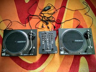 DJ´s SET - 2x gramofon+mix