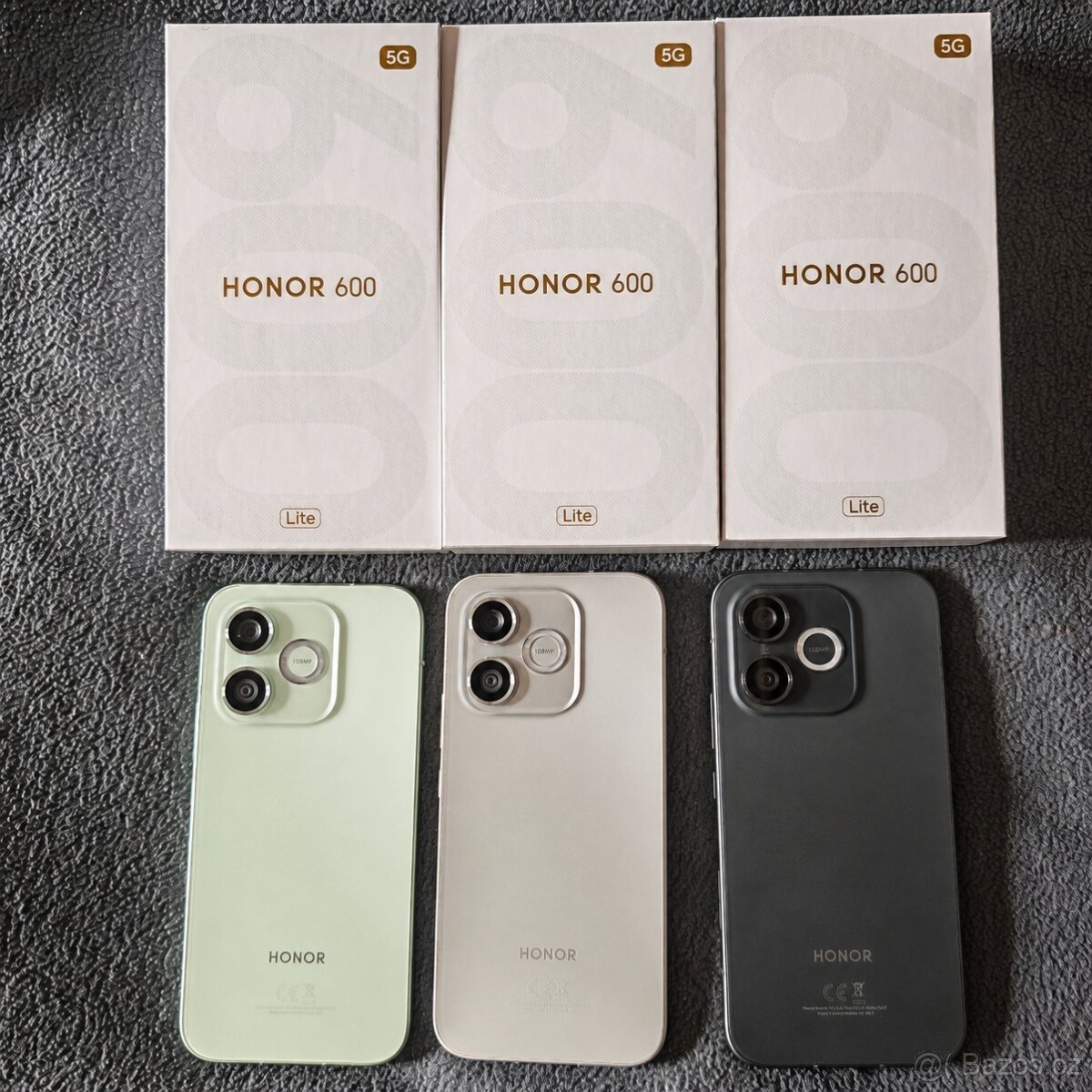 Nový HONOR 600 Lite 5G 8 GB / 256 GB zelený/šedý/černý