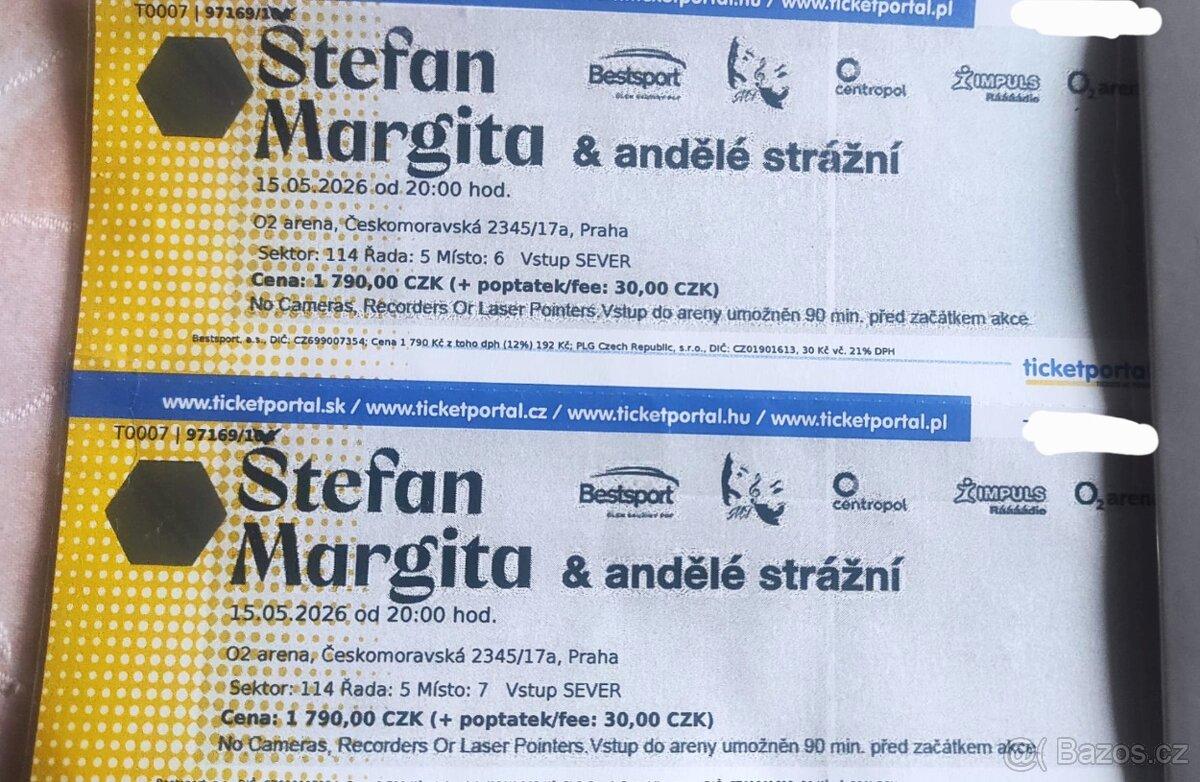Štefan Margita & andělé strážní - 2 lístky