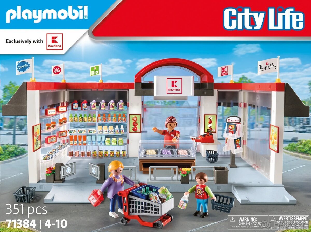 Playmobil City Life Kaufland (Exclusive edition)