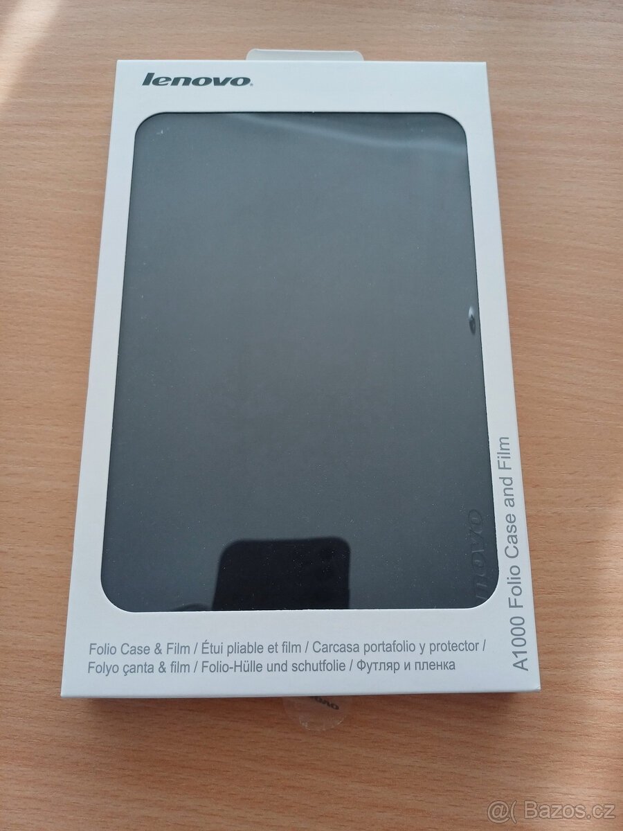 NOVÉ flipové pouzdro na Lenovo Idea Tab A1000 + fólie