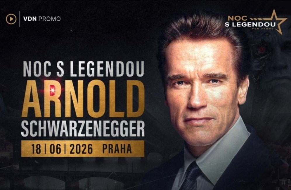 2 x VIP - Noc s legendou: Arnold Schwarzenegger