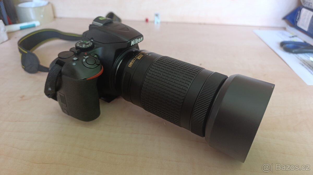 Nikon D3500 + objektiv