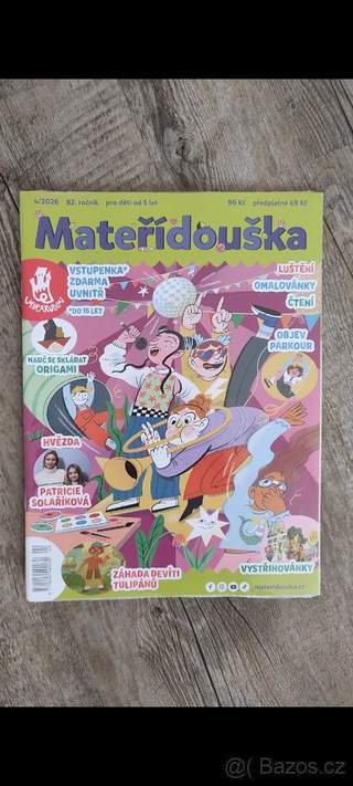 Mateřídouška 4/2026 se vstupenkou Mirákulum