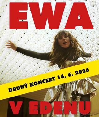 Predám 2 lístky Ewa Farna 14.6 Eden