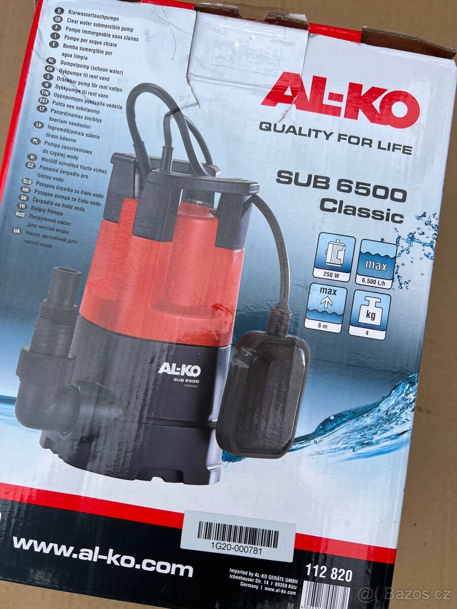 Al-ko nové čerpadlo