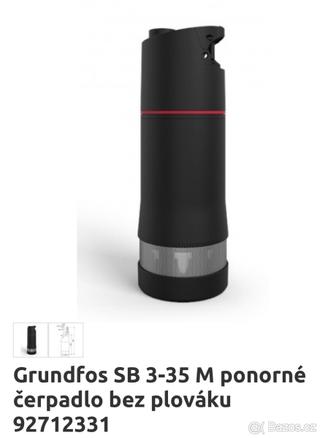 Grundfos SB 3-35 M ponorné čerpadlo bez plováku