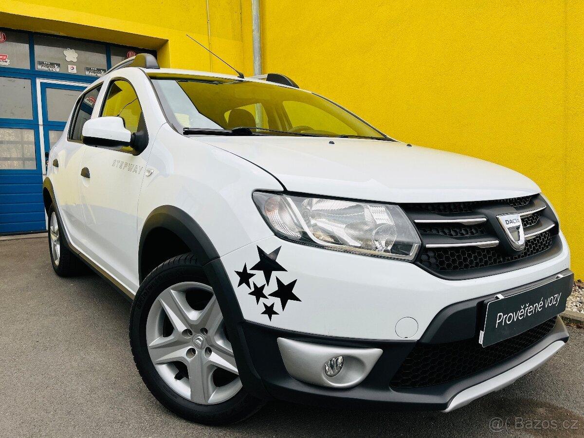 DACIA SANDERO STEPWAY 0.9 i BENZÍN KLIMA NAJ JEN 58 TIS KM
